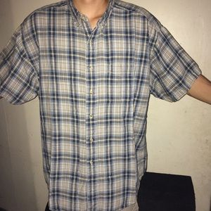 G.H. Bass & Co Casual Clothing XL Blue Combo shirt